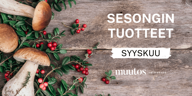 Syyskuun sesongin herkut