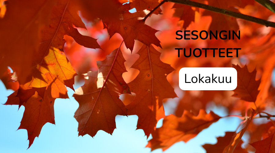 Lokakuun sesongin herkut